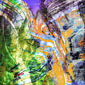 Swirling Lines of Vibrant Colors